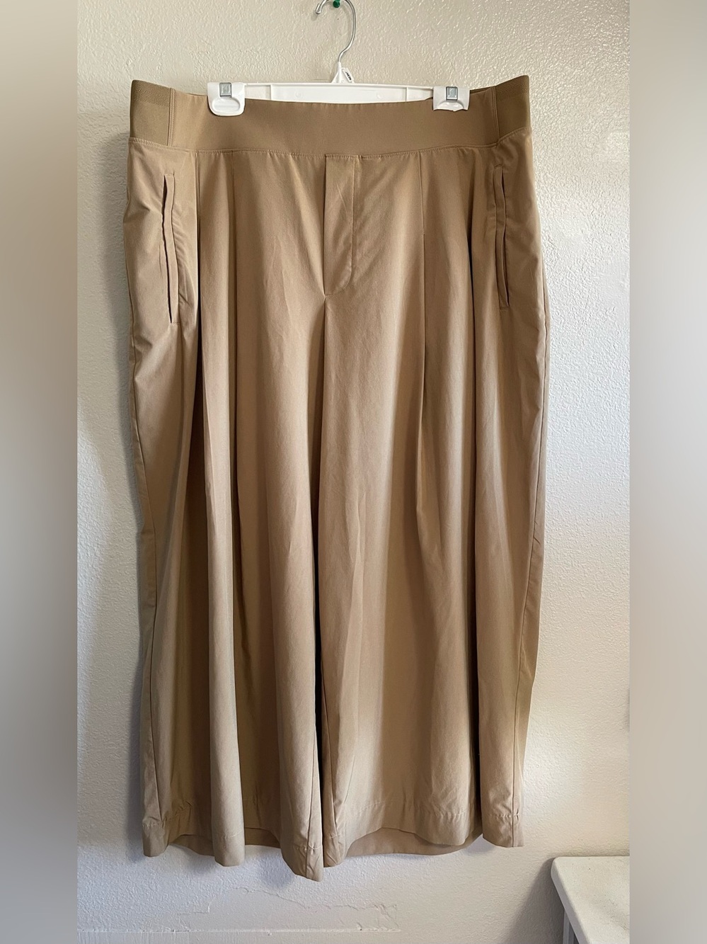 Athleta Brooklyn Heights High Rise Pleated Wide Leg Pant Plus Size 20